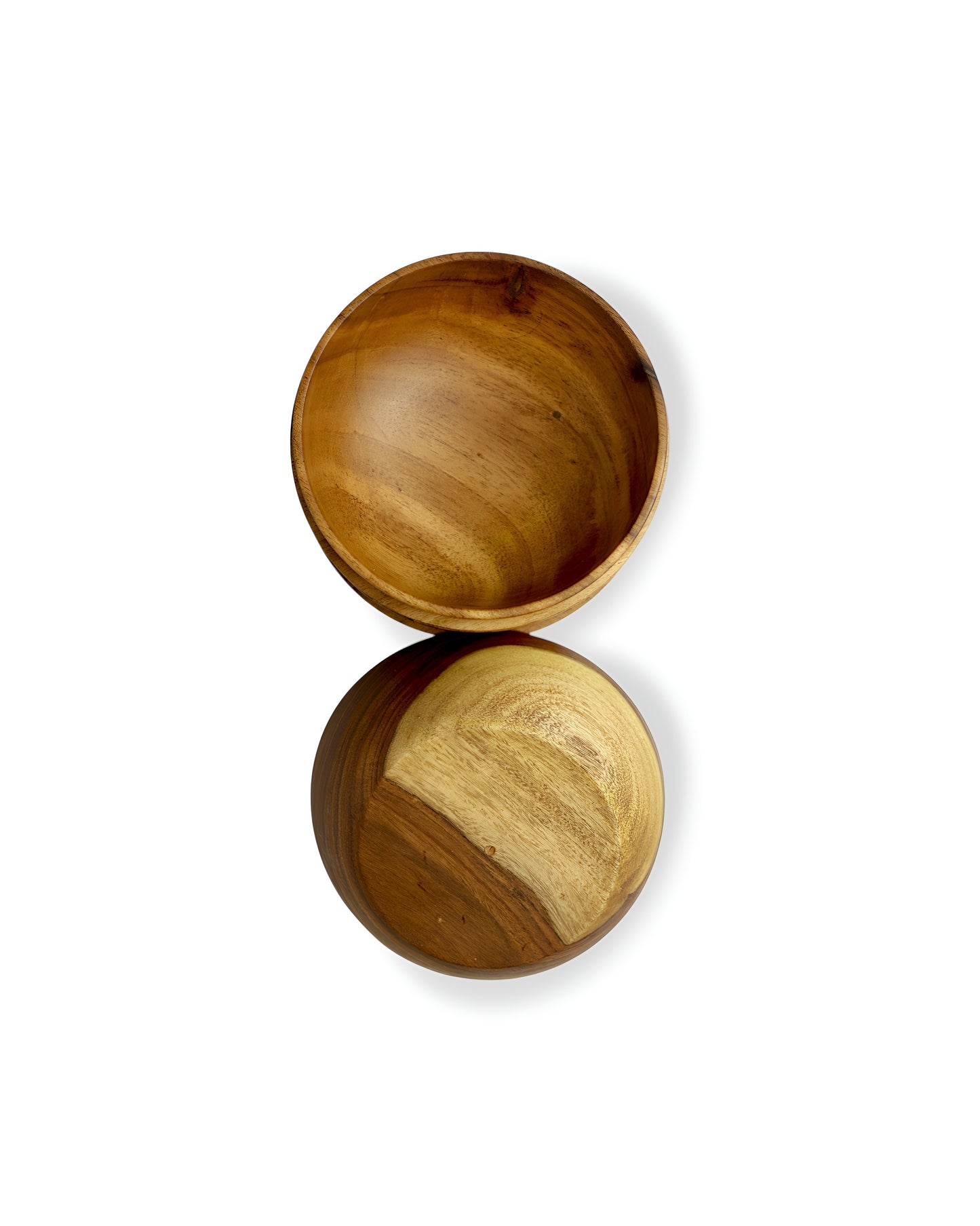 Small Wooden Bowl 6"