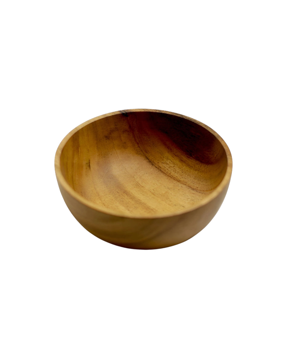 Wooden Bowl Plate Set